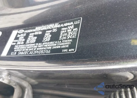 2023 Hyundai Tucson Limited z USA, uszkodzony, nr VIN 5NMJECAE2PH282766